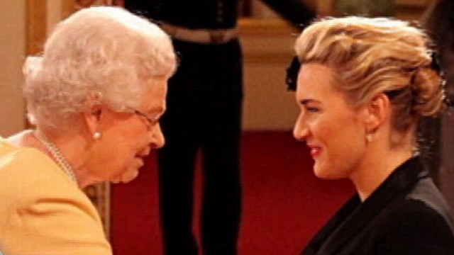 Actress Kate Winslet Meets The Queen