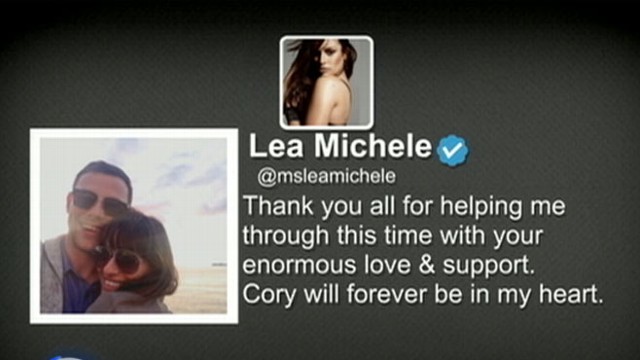 VIDEO: Instant Index: Lea Michele on Cory Monteiths Death