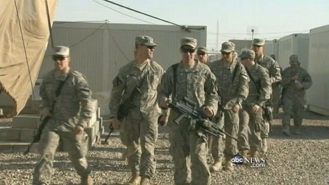 VIDEO: U.S. service members look back on the height of the war.