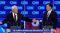 GOP Debate: Romney Hits Gingrich