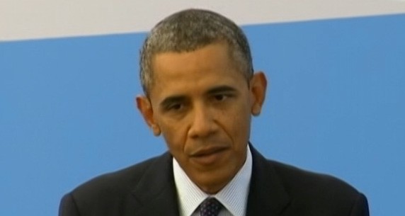 VIDEO: Hoping to convince world leaders a strike necessary as the Presidents support in Congress plunges.