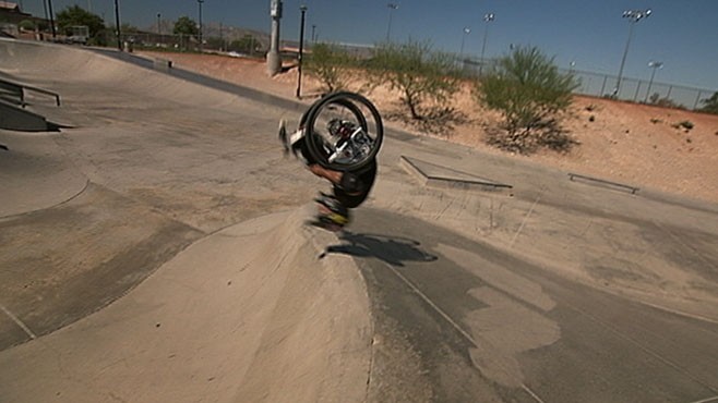 VIDEO: Spina Bifida can't stop Aaron Fotheringham from shredding.