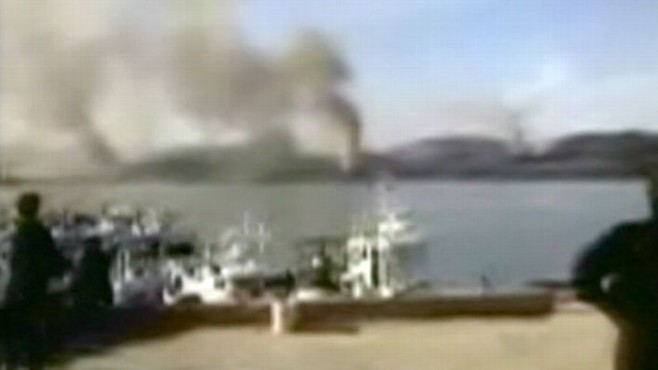 VIDEO: North Korea Fires on South Korea