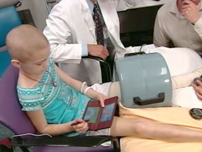 VIDEO: Bone cancer for kids normally means many surgeries; Morgan Larue only needed one