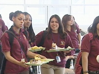 VIDEO: A group of Chicago students is fighting back against unhealthy school lunches.