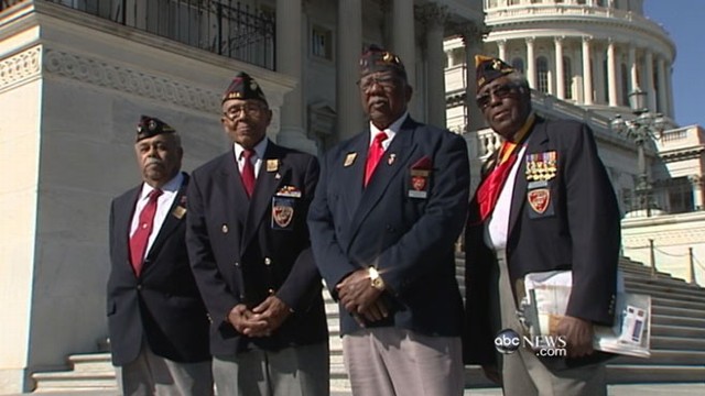 VIDEO: Montford Marines, who served in WWII, receive Congressional Gold Medals.