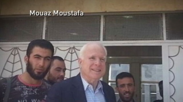 VIDEO: Senator met with rebel leaders Monday.