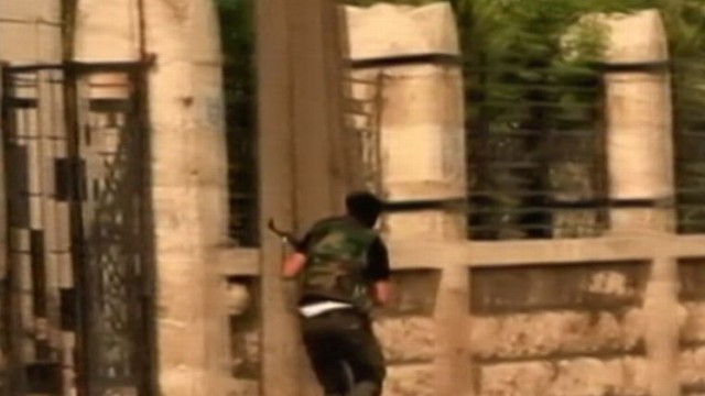 VIDEO:Syrian rebels say they need more sophisticated weapons to combat oppressive army.