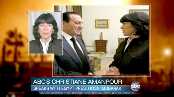 VIDEO: The Egyptian president makes his case for not stepping down quickly.