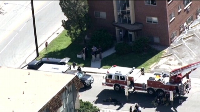 VIDEO: Bomb squads carefully took apart the gunmans booby trapped apartment.