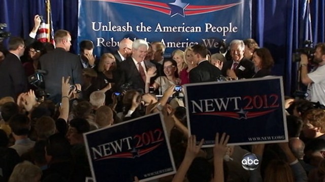 VIDEO: Reactions to the former House speakers South Carolina primary win.