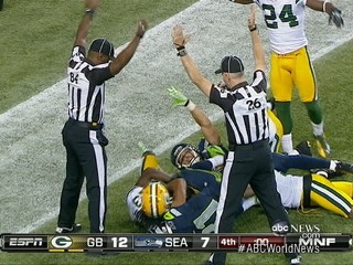 Watch: NFL: Bad Call by Fill-In Ref?