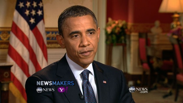 VIDEO: President answers questions in live web interview with George Stephanopoulos.