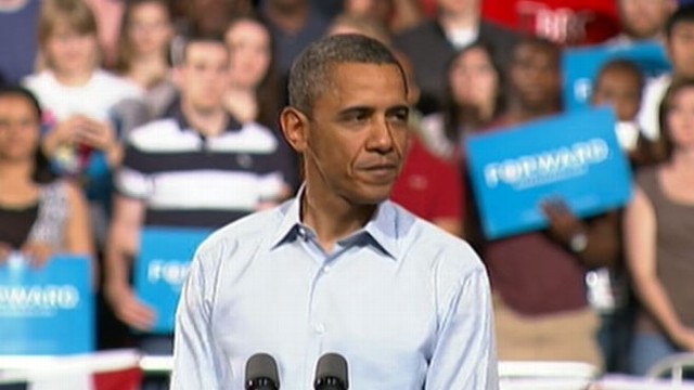 VIDEO: The president kicked things off with a rally in Ohio.