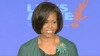 VIDEO: First lady uses her own life lessons to help parents fight childhood obesity.
