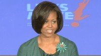 VIDEO: First lady uses her own life lessons to help parents fight childhood obesity.