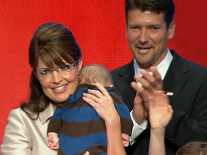 Palin Discusses Disabilities on Pa. Campaign Stop.