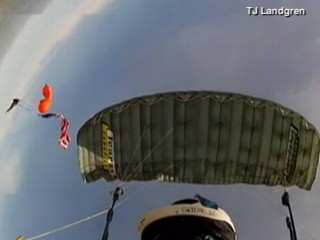 Watch: Skydiver's Terrifying Freefall Caught on Camera