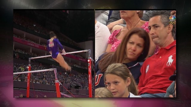 VIDEO: Parents, like Aly Raismans mother, as nervous as the Olympians themselves.