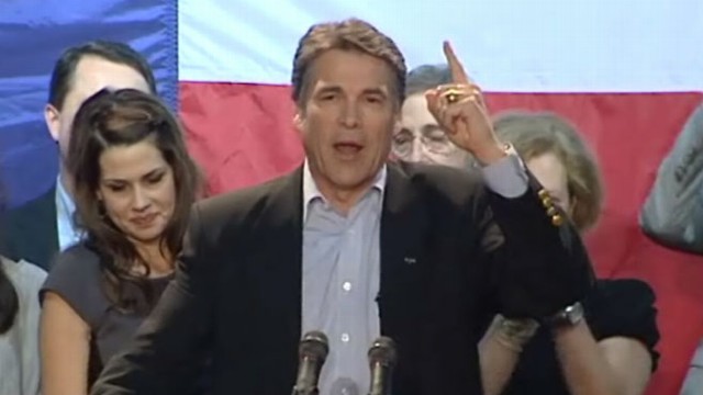 VIDEO:  The Texas governor's political record is getting a lot more attention.