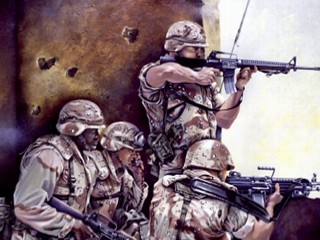 combat art