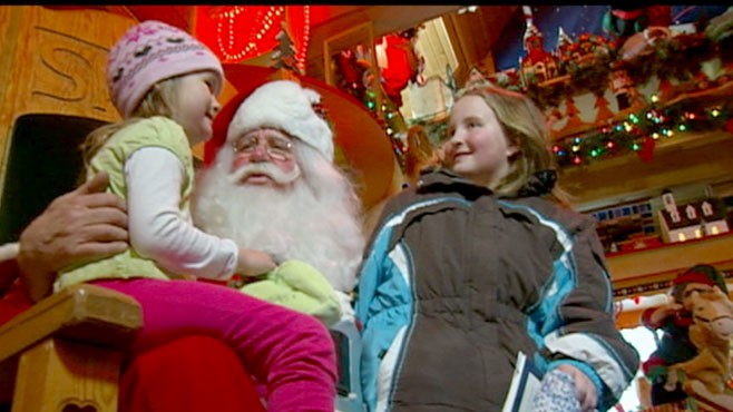 VIDEO: The preparation to be a mall Santa on tonight?s person of the week.