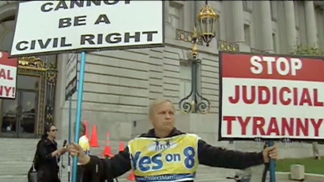 VIDEO: California Federal Judge gives gay marriage ban supporters six days to file an appeal.