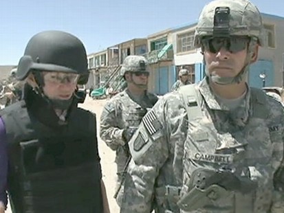 VIDEO: A day with the general who has 30,000 troops serving under him.