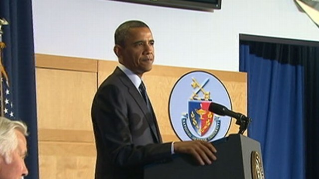 VIDEO: The president issued a harsh warning to the Syrian regime about the use of chemical weapons.