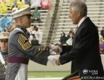 VIDEO: Hagel offers stern remarks on recent sexual assault controversy to West Point grads.