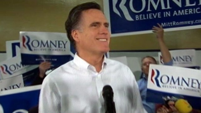 VIDEO: New Hampshire primary winner, Mitt Romney, heads to next battleground state.