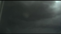 VIDEO: Frightening moments at Denver airport when 97 mph winds and tornado send people running for cover.
