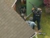 VIDEO: Police search for suspected shooter who opened fire at a quiet cafe.