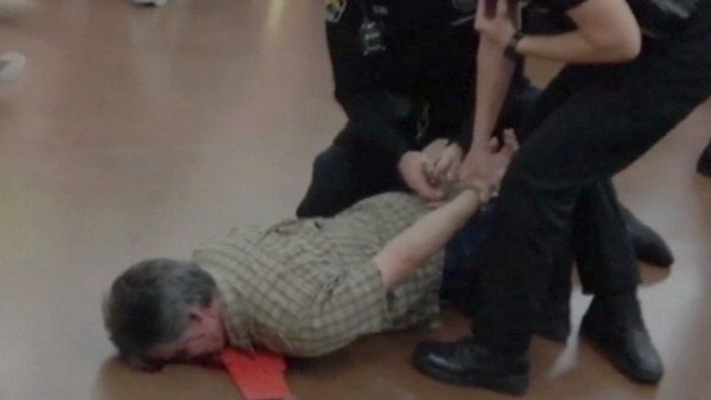 VIDEO: Bargain hunters were literally fighting for holiday deals.