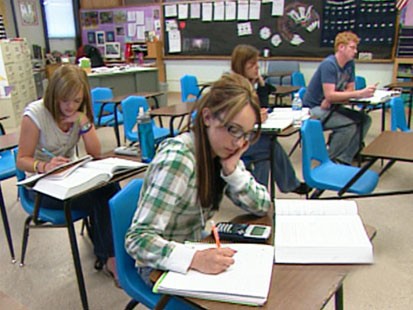 VIDEO: Some schools scale back to four-day week.