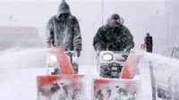 VIDEO: One-third of the country is getting hit with a second snowstorm.