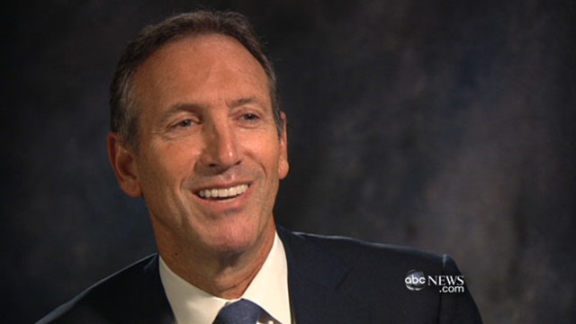 VIDEO: Howard Schultz pitches his new idea for creating jobs in America.
