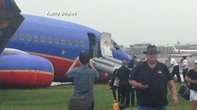 VIDEO: Startling images from inside the jet as in came down nose first.