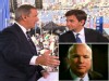 Charles Gibson and George Stephanopoulos