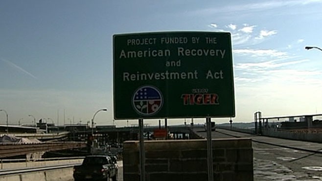VIDEO: President Obama fights back against complaints that the stimulus was wasteful.
