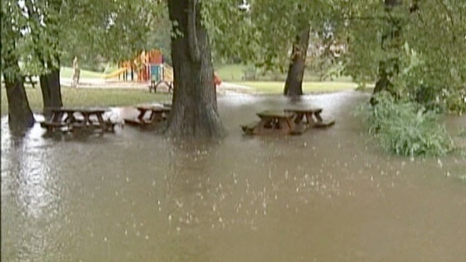 VIDEO: Tornado watches were in effect from North Carolina to New Jersey.