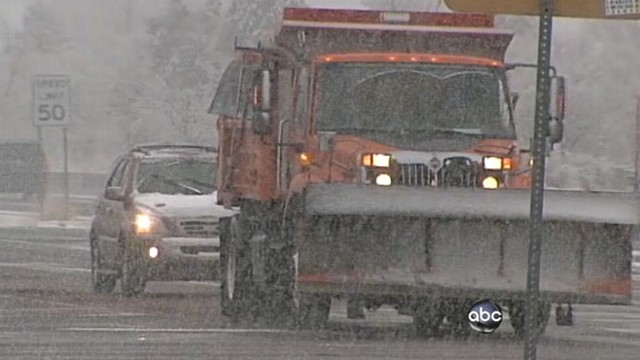 VIDEO: Parts of the U.S. prepare for a White Christmas.