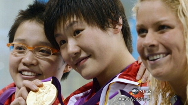 VIDEO: Chinese swimmer Ye Shiwen outpaces even the fastest male athlete in record win.
