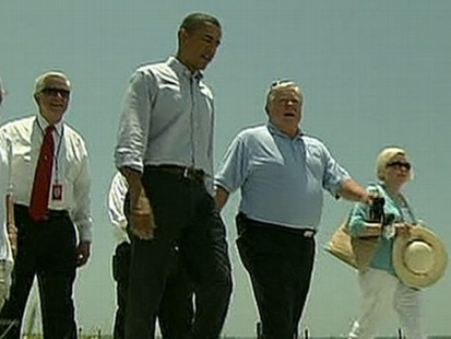 VIDEO: Obama Visits the Gulf Coast