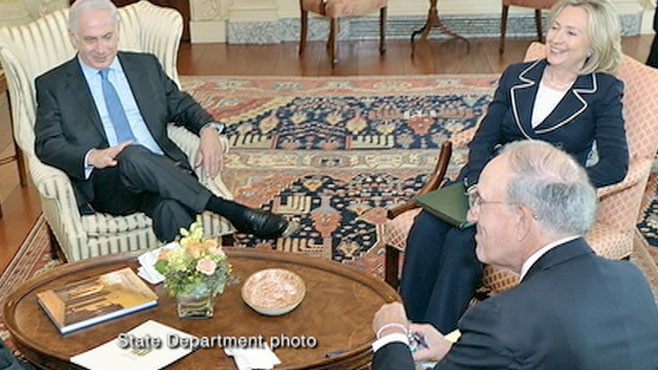 VIDEO: The secretary of state begins peace talks with Israeli and Palestinian leaders.