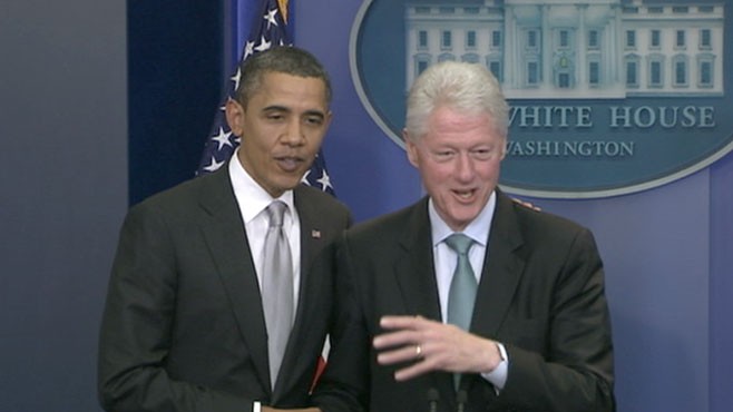 VIDEO: Presidents hold a press conference to unify the fragmented Democratic party.