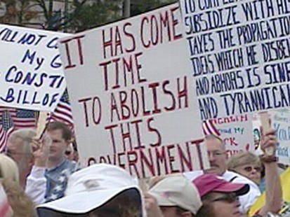 VIDEO: The political activist group holds its first party convention in Nashville.