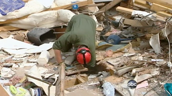 VIDEO: Yunji de Nies reports on the devastating tornados down south, one week later.