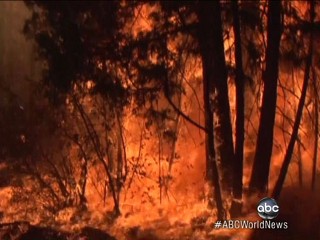 Watch: Fires Rage on in California