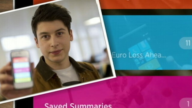 VIDEO: Nick d'Aloisio, 17, created smartphone app Summly while studying for exams.